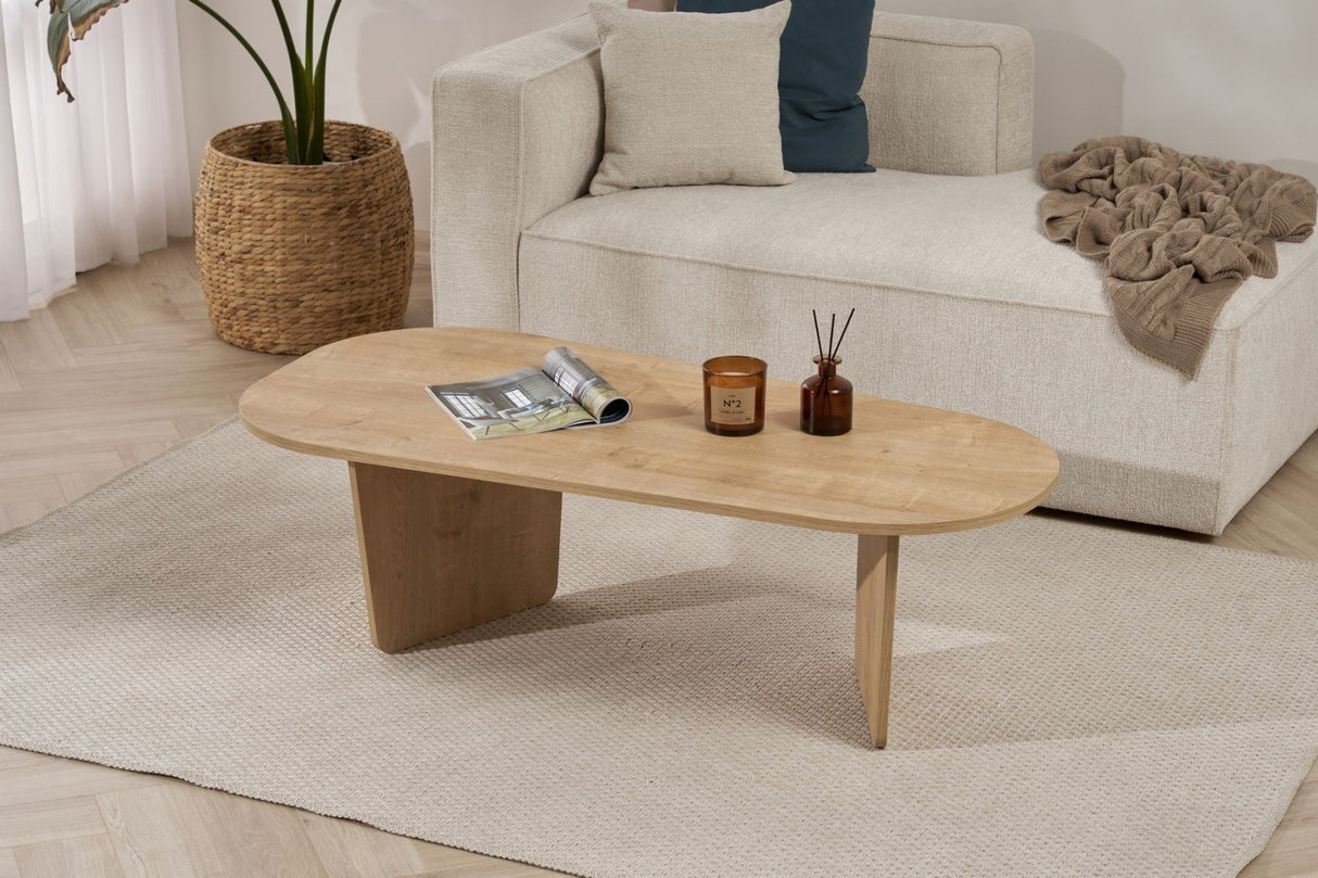 Ovalis - Oak 100% MELAMINE COATED PARTICLE BOARD