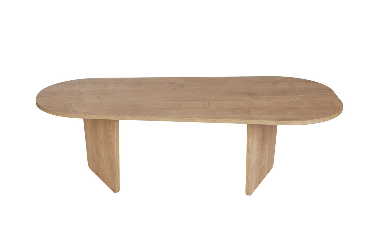Ovalis - Oak 100% MELAMINE COATED PARTICLE BOARD