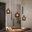 Lampes suspendues - Lampe suspendue Dax 7 - bronze clair 105 cm - Dimehouse
