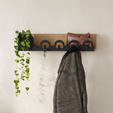 Porte-manteau en métal Liara - 63 cm 