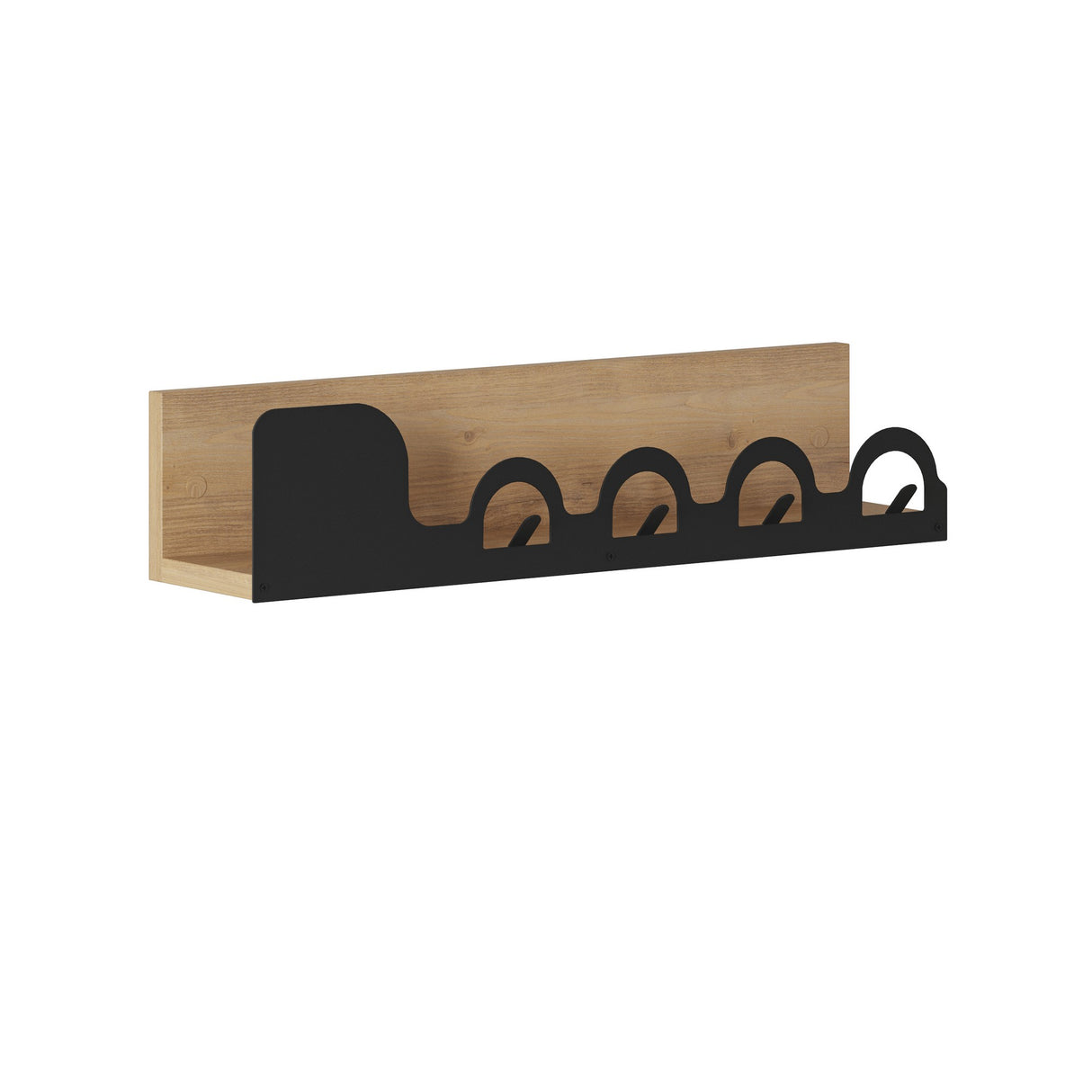Porte-manteau en métal Liara - 63 cm 