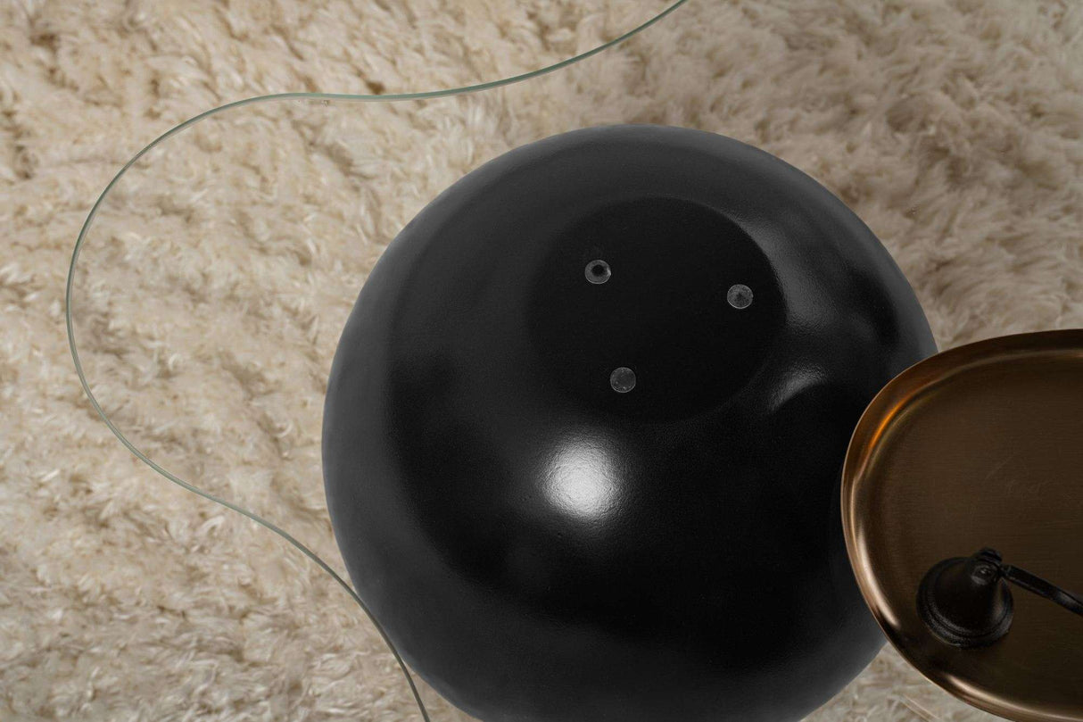 Noxa salontafel zwart transparant 120x80 cm Black Transparent Tempered glass