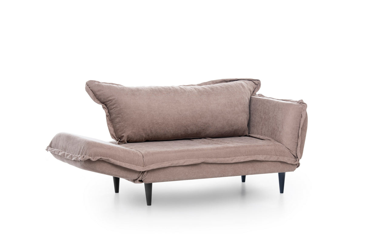 2-zits Slaapbank Vino Daybed Mink