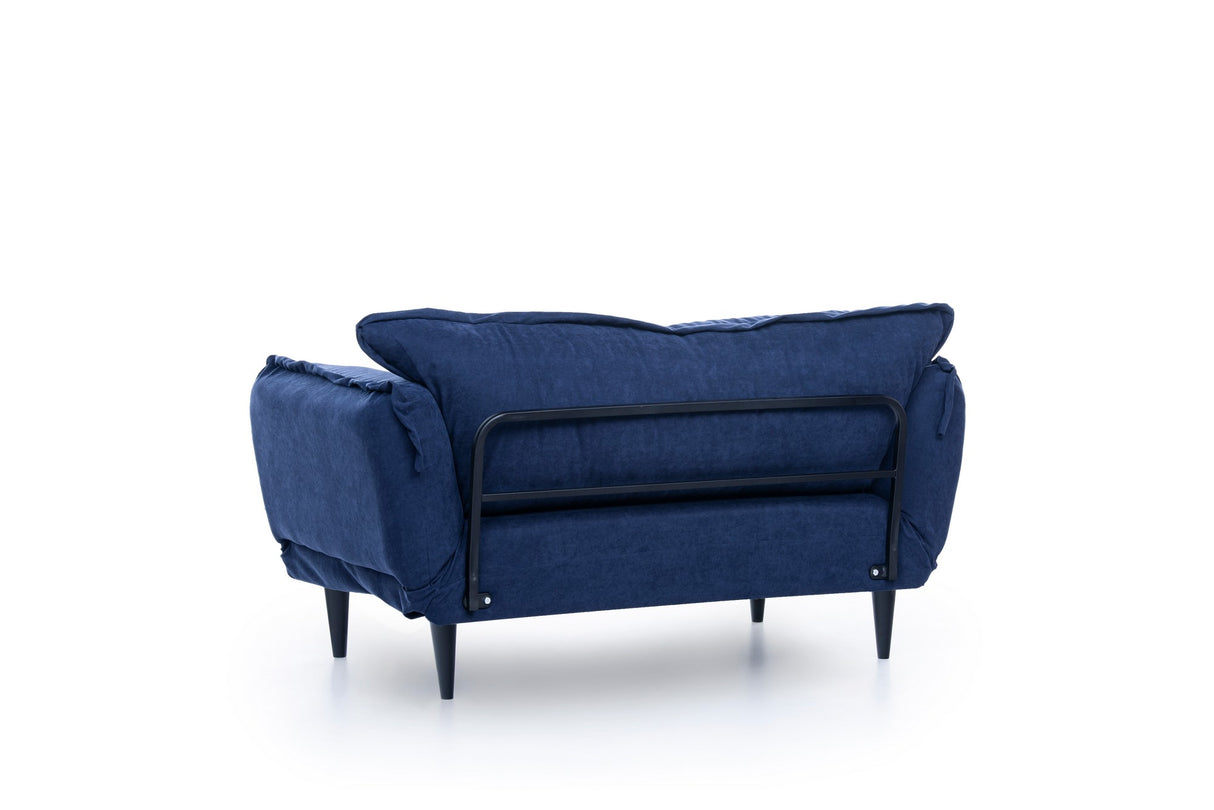 Canapé convertible 2 places Vino Daybed Bleu Marine