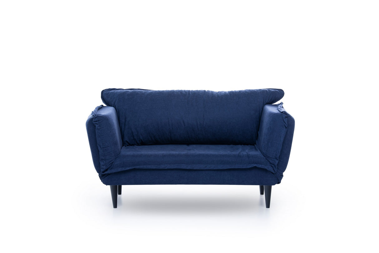 2-zits Slaapbank Vino Daybed Navy Blauw