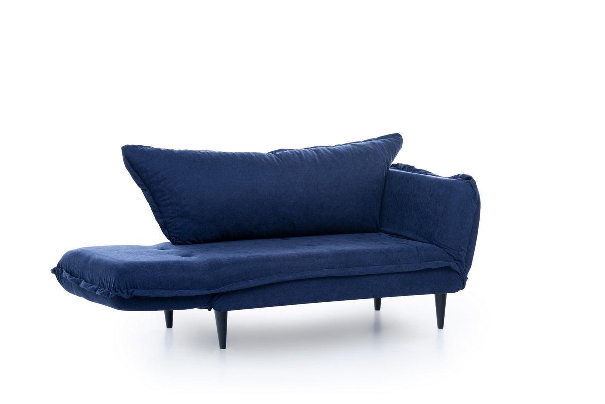 Canapé convertible 2 places Vino Daybed Bleu Marine