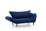 Canapé convertible 2 places Vino Daybed Bleu Marine