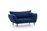 Canapé convertible 2 places Vino Daybed Bleu Marine