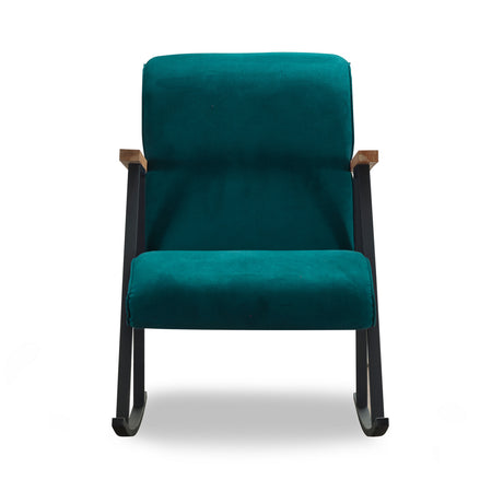 Fauteuil à bascule Yoka Bleu Pétrole