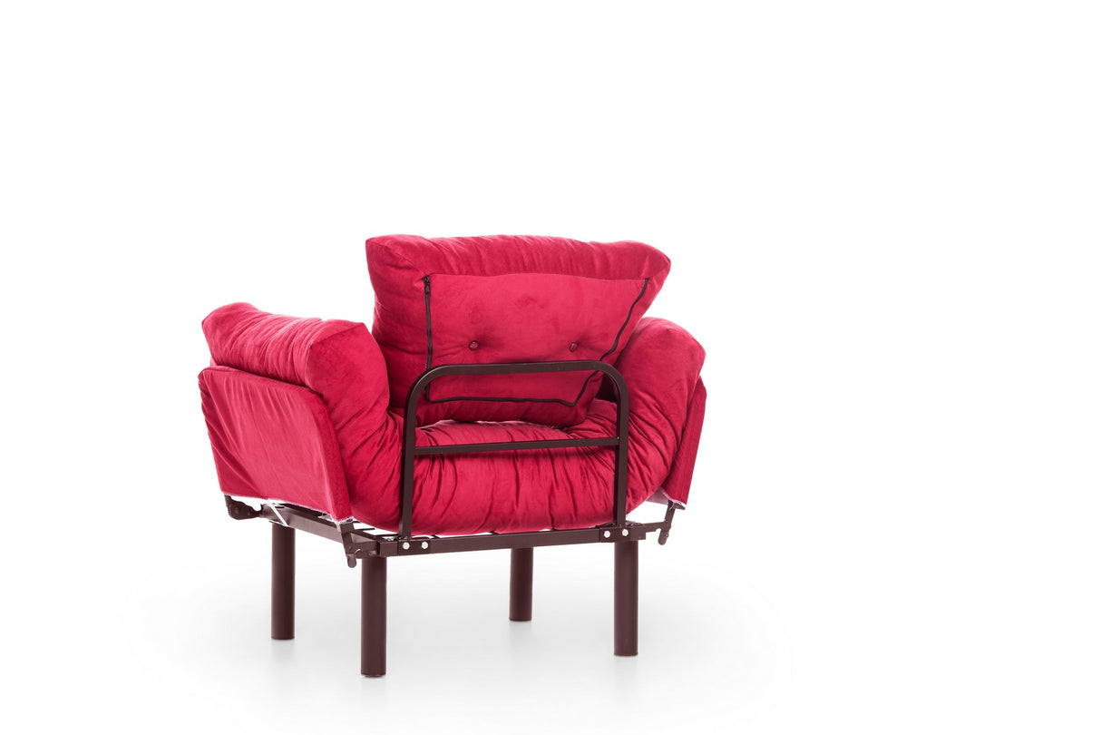 Fauteuil Nitta Single Maroon