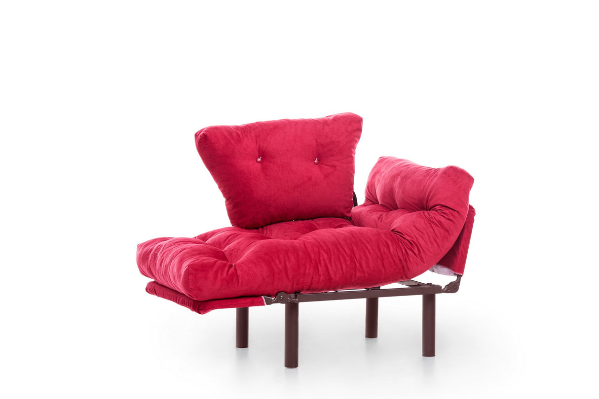 Fauteuil Nitta Single Maroon