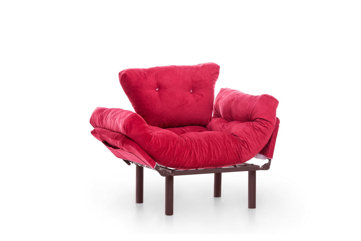 Fauteuil Nitta Single Maroon