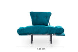 Fauteuil Nitta Single Petrol Groen