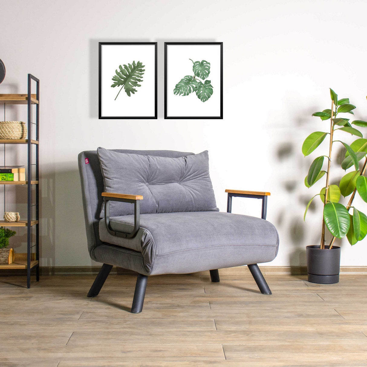 Fauteuil couchage Sando Gris