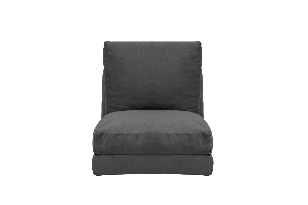 Fauteuil de couchage Taida Gris