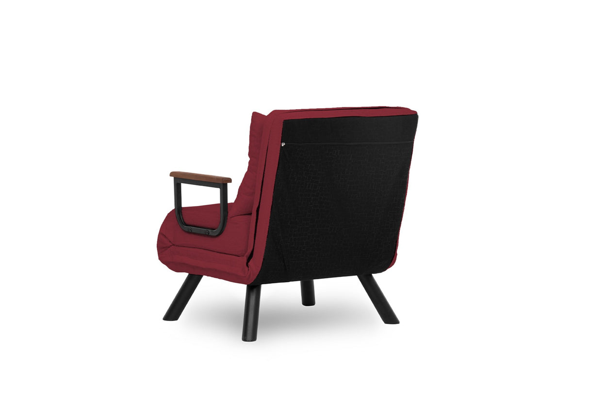 Slaapfauteuil Sando Maroon