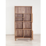 Boekenkast Marina Flora Atlantisch Dennenhout Melamine 80x155x36 cm