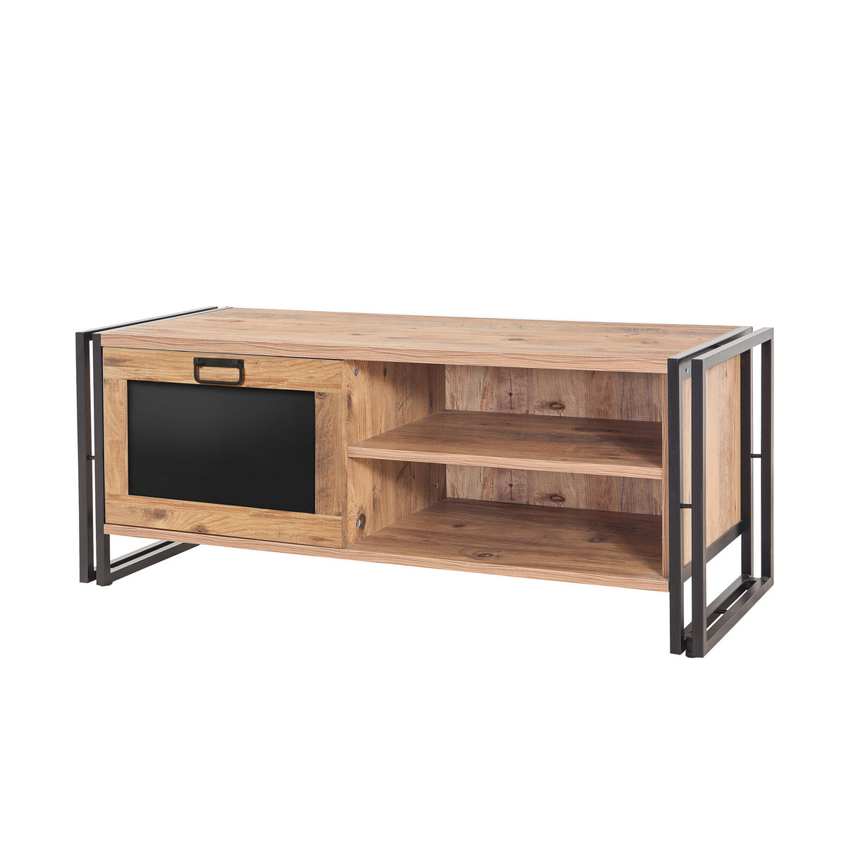 Meubles télévisés Arcas atlantique Pine Noire Mélamine 130x50x45 cm