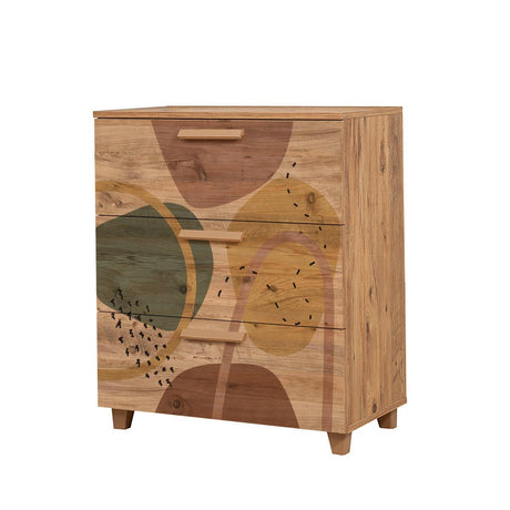 Charge Cabinet Leva Atlantic Pine Mélamine 80x95x43 cm