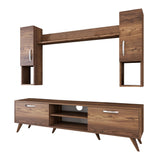 Ensemble de meubles TV Alta Walnut Melamine 180x48.6x35 cm