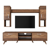 Ensemble de meubles TV Alta Walnut Melamine 180x48.6x35 cm