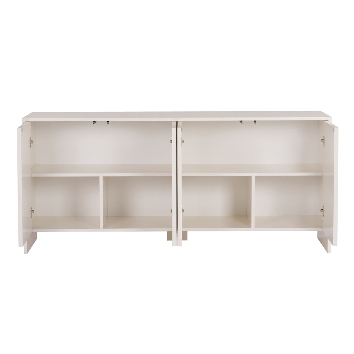 Arlen sidetable crème 180 cm Gemelamineerd hout
