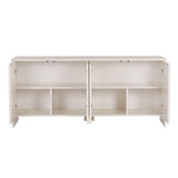Arlen sidetable crème 180 cm Gemelamineerd hout