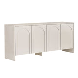 Arlen sidetable crème 180 cm Gemelamineerd hout