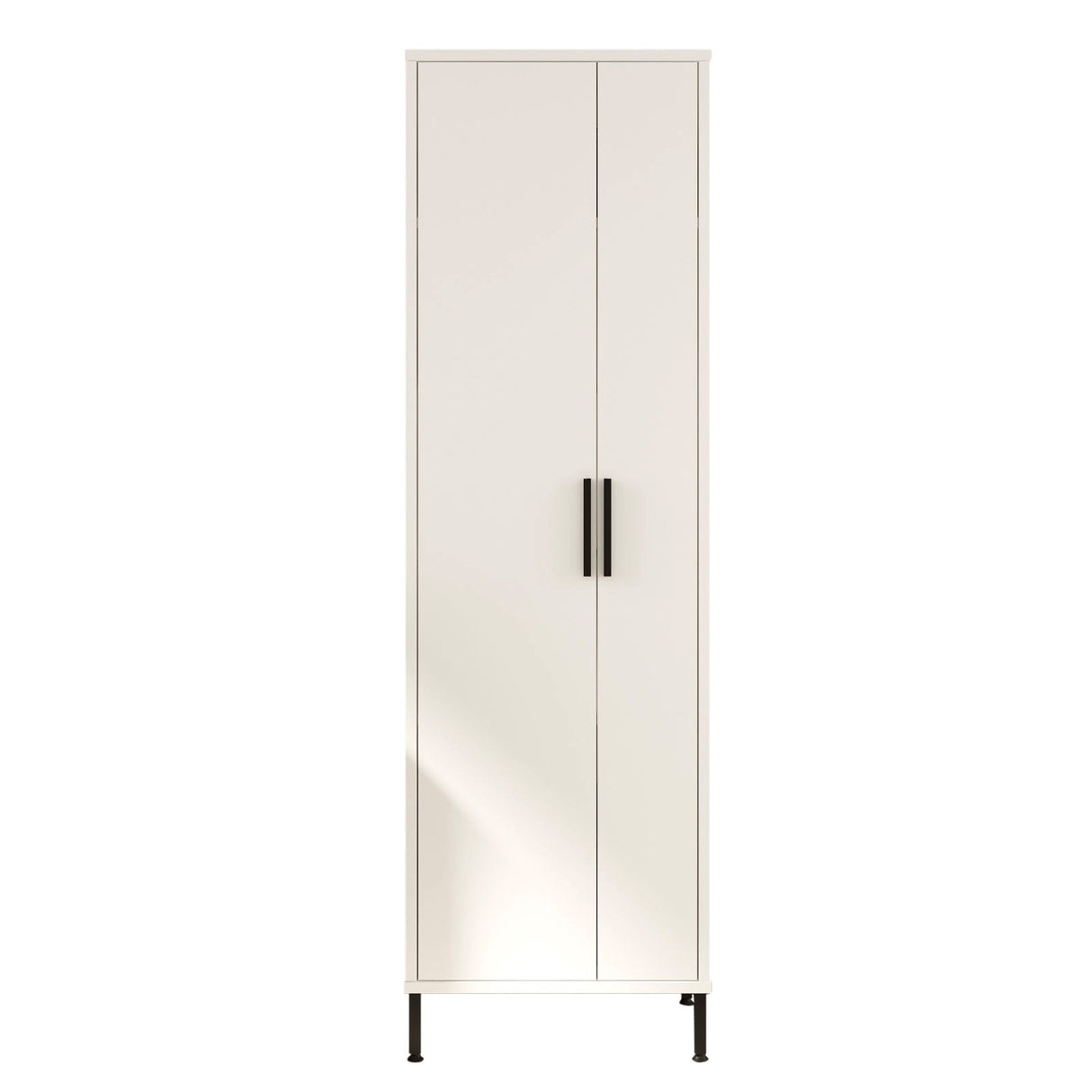 Armoire murale ithaca mélamine blanche 50,4x165x35,7 cm