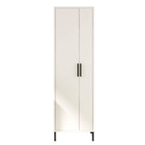 Armoire murale ithaca mélamine blanche 50,4x165x35,7 cm