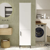 Armoire murale Nimbus Mélamine blanche 45x173.6x35,5 cm