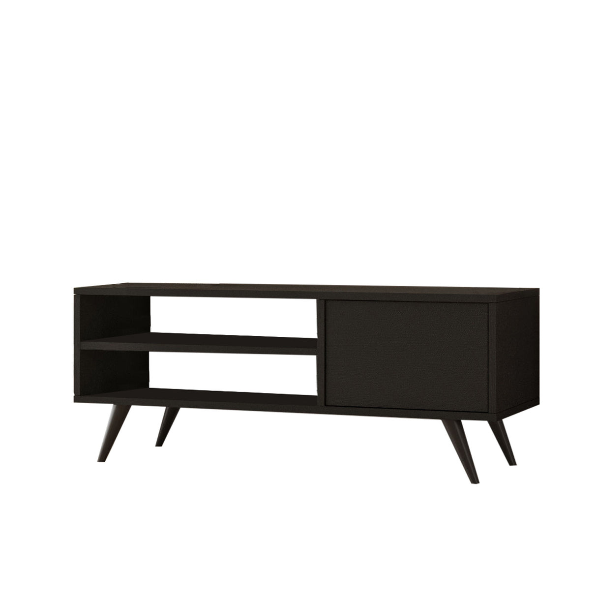 TV Meubel Riva Zwart Melamine 110x44x40 cm