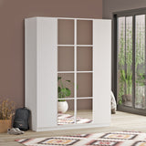 Kledingkast Astra Wit Melamine 138,4x183,8x50 cm