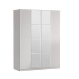 Kledingkast Astra Wit Melamine 138,4x183,8x50 cm