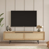 TV Meubel Kosmos Walnoot Eik Melamine 160x45,1x35,5 cm