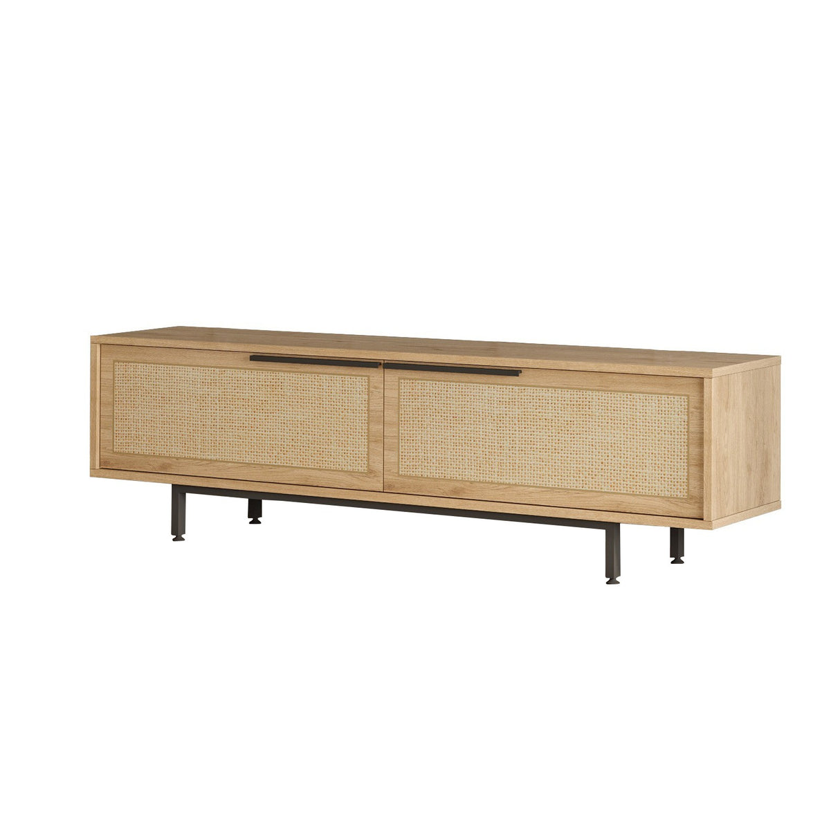 TV Meubel Kosmos Walnoot Eik Melamine 160x45,1x35,5 cm