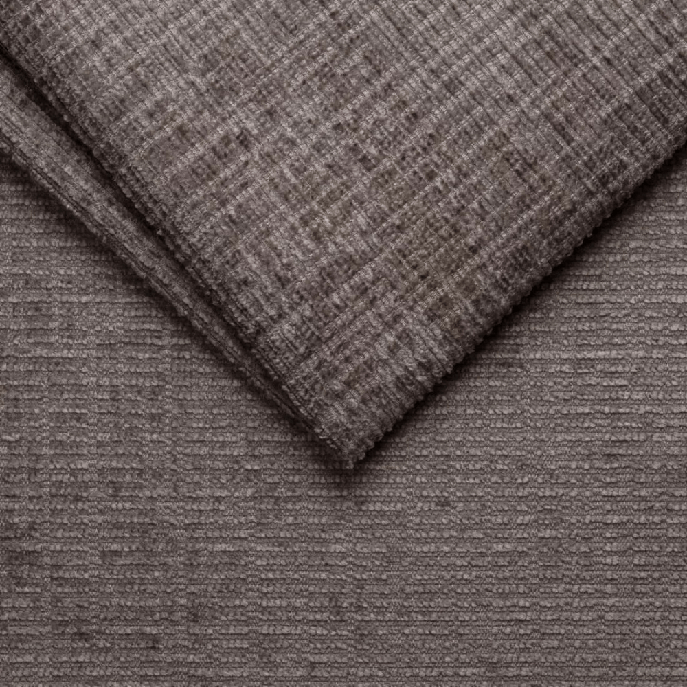 Hoekbank Manon met chaise longue rechts chenille taupe