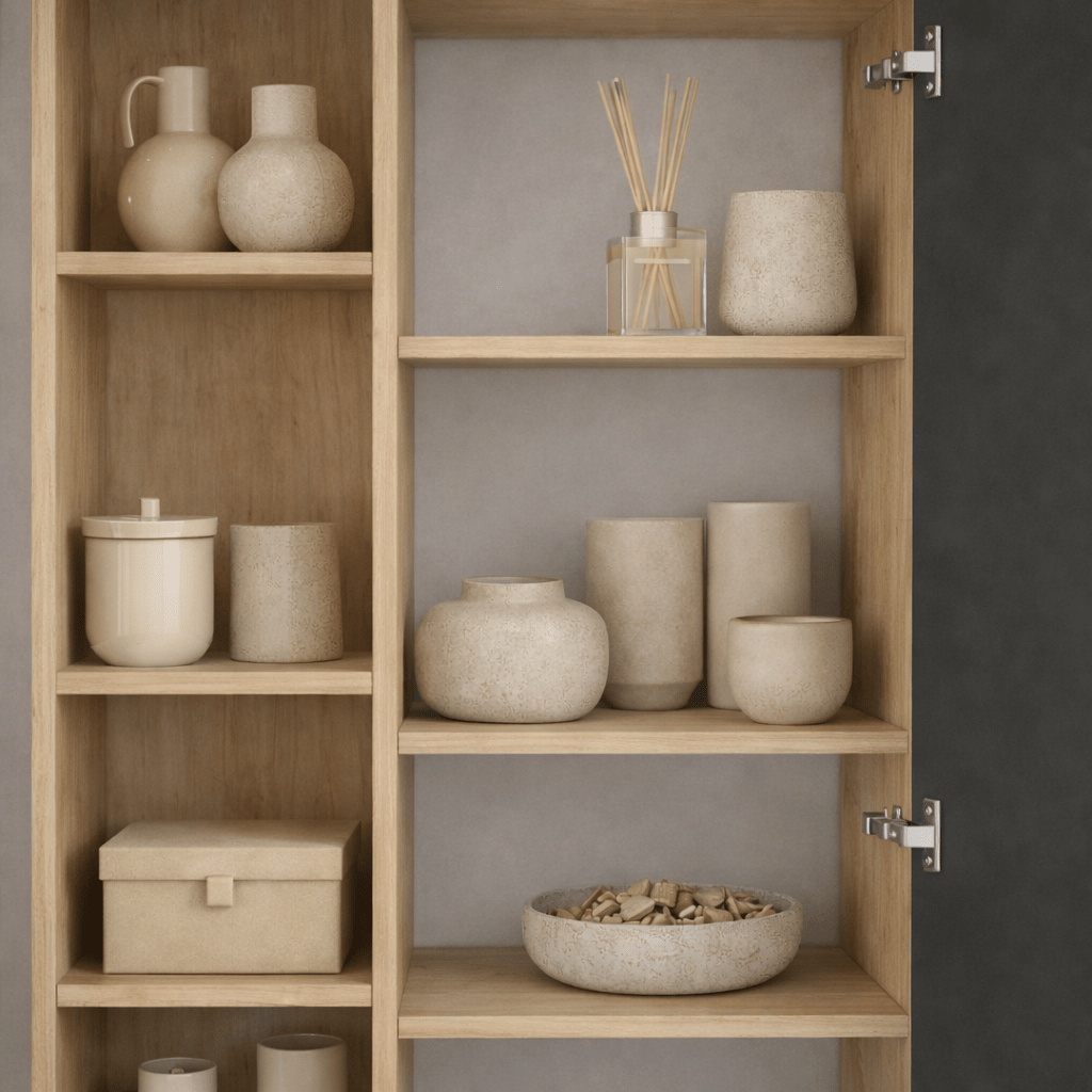 Bibliothèque Jedda Eik Anthracite mélamine 79x190x32 cm