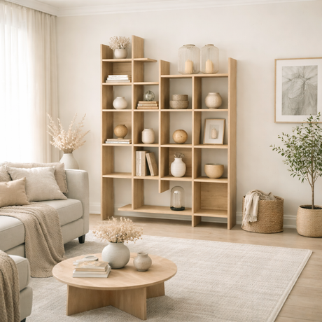 Bibliothèque Mash Melamine 122x188x25,5 cm