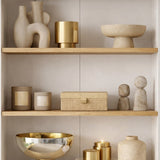 Bibliothèque nautica atlantic pin wit melamine 75x168.3x26.8 cm