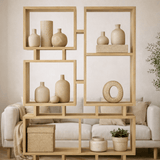 Bibliothèque rail Eik Melamine 79x166.5x24 cm