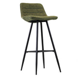 Kenton Tabouret De Bar Vert Industriel 