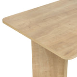 Eettafels - Eettafel Eiken Melamine rechthoekig 180x89,5x75 cm - Linova - Dimehouse