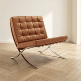 Design fauteuil cognac premium leer Expo