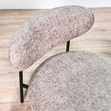 Fauteuil Nova Rond Zandkleurige Stof