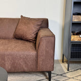 Canapé 2,5 places Davidson Vert Tissu Microfibre 