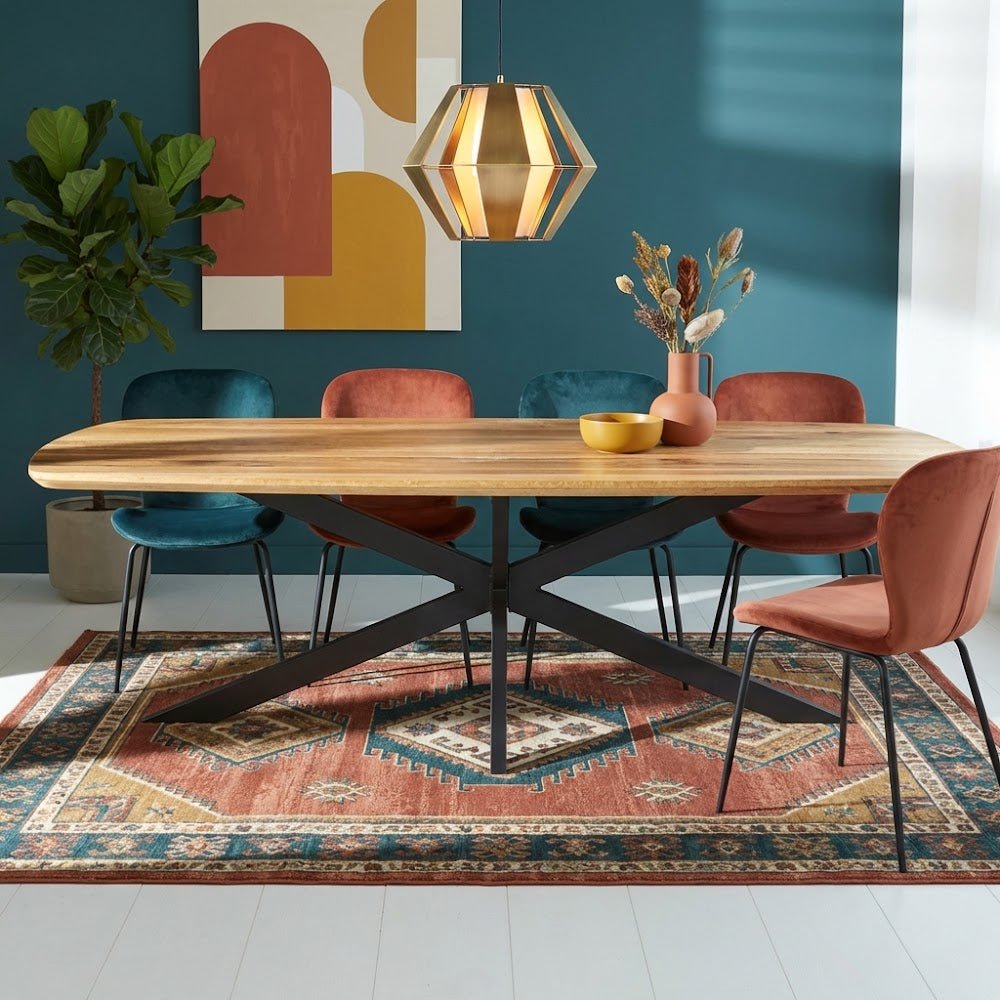 Eettafel Mikkel Eikenhout Deens Ovaal | Dimehouse
