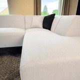 Canapé d'angle Moby Gauche Beige - Chaise Longue + 2,5 places 