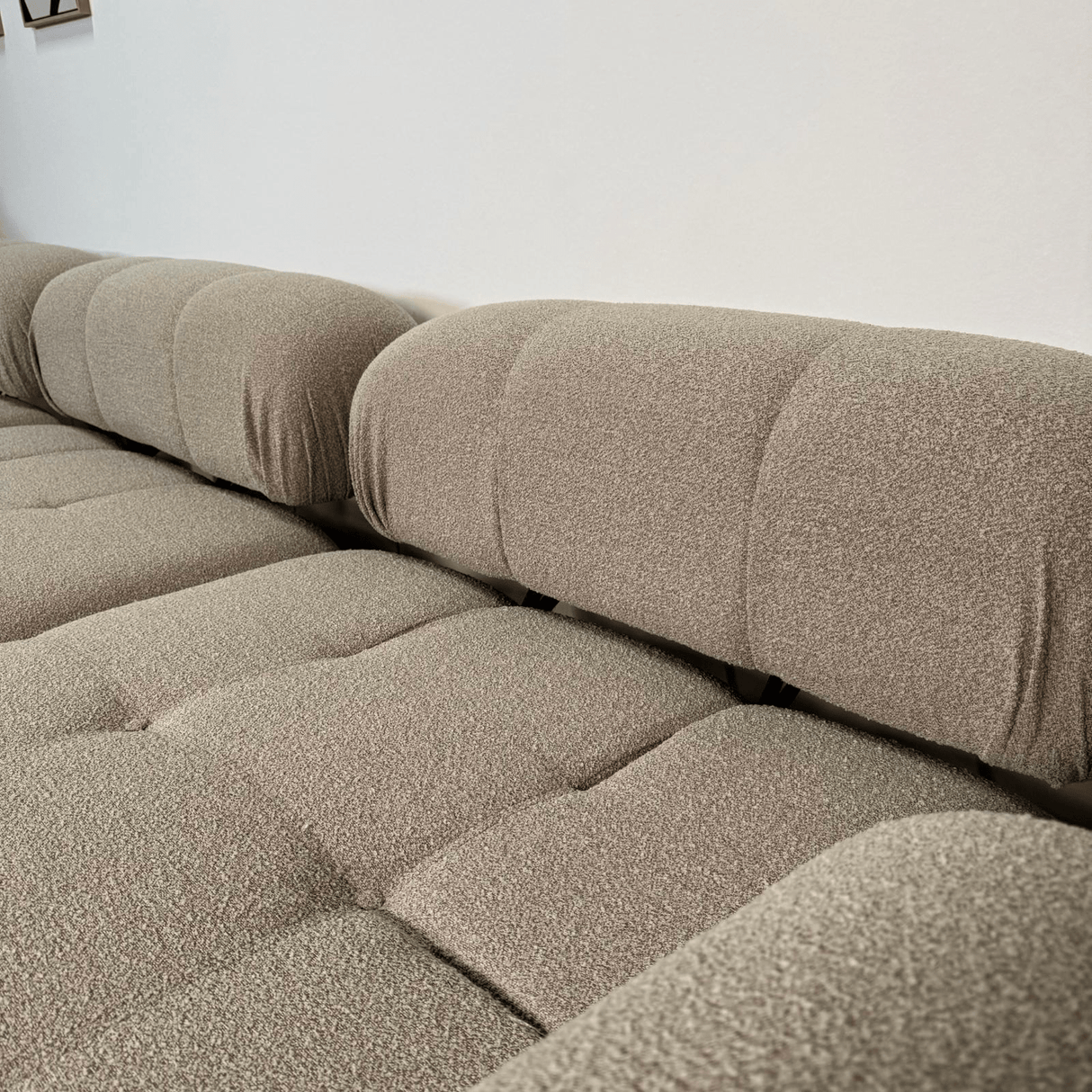 Banque modulaire 3 places avec hocker doblo beige