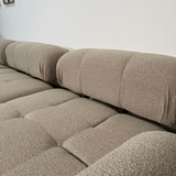 Banque modulaire 3 places avec hocker doblo beige